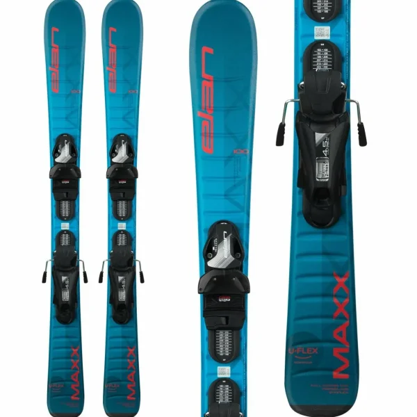 Kids Elan Maxx Blue Skis + Shift EL 4.5 GW Bindings - Kids' 2025