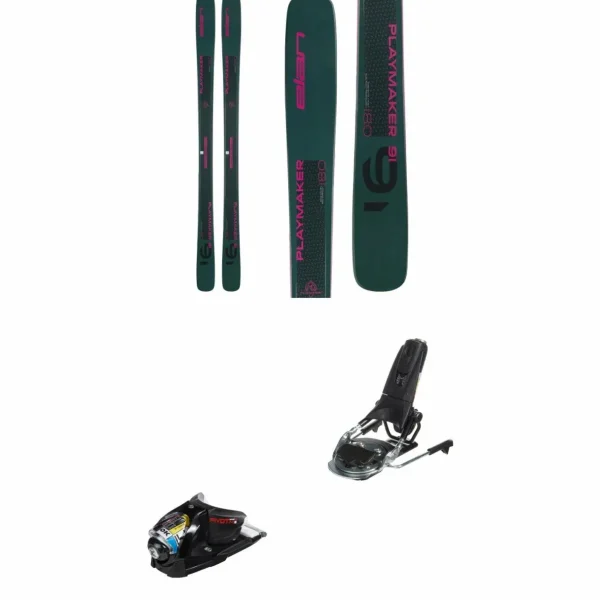Elan Playmaker 91 Skis + Look Pivot 14 GW Ski Bindings