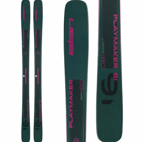 Elan Playmaker 91 Skis + Look Pivot 14 GW Ski Bindings
