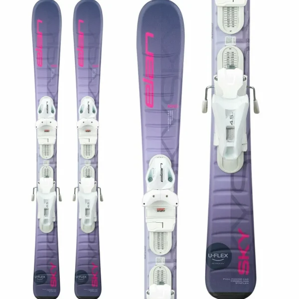 Kids Elan Sky Skis + EL 4.5 GW Bindings - Kids' 2025