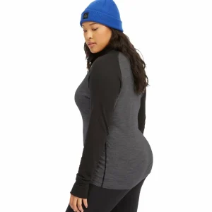 Women evo Ridgetop Merino Wool Midweight High Neck Top - Women's