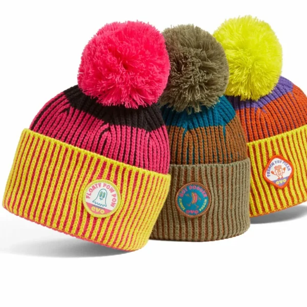 Kids evo Sessel Helmet + Goggle Combo + Sessel Mittens + Sessel Polylana Pom Beanie - Kids'