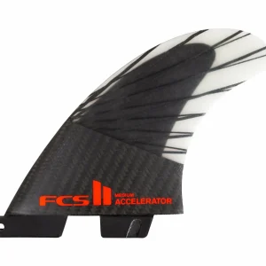 FCS II Accelerator PC Carbon Medium Tri Fin Set