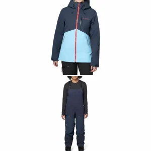 Women Flylow Billie Coat + Moxie Bibs - Women's 2024