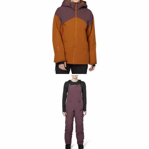 Women Flylow Sarah Jacket + Kimberly Bibs - Women's 2024