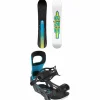 GNU Antigravity C3 Snowboard + Bent Metal Bolt Snowboard Bindings 2025