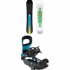 GNU Antigravity C3 Snowboard + Bent Metal Bolt Snowboard Bindings 2025