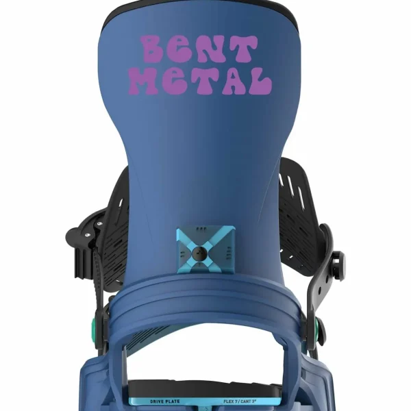 GNU Asym Pro Choice C3 Snowboard + Bent Metal Stylist Snowboard Bindings - Women's 2025