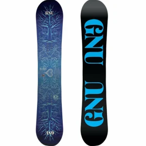 GNU Asym Pro Choice C3 Snowboard + Bent Metal Stylist Snowboard Bindings - Women's 2025