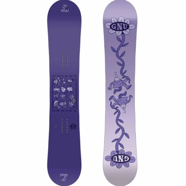 GNU Asym Velvet C2 Snowboard - Blem - Women's 2025