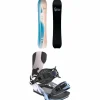 GNU Barrett C3 Snowboard + Bent Metal Forte Snowboard Bindings - Women's 2025