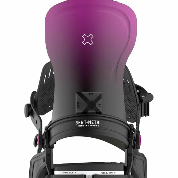GNU Barrett C3 Snowboard + Bent Metal Forte Snowboard Bindings - Women's 2025
