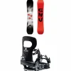GNU C-Money C3 Snowboard + Bent Metal Bolt Snowboard Bindings 2025