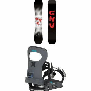 GNU C-Money C3 Snowboard + Bent Metal Joint LTD Snowboard Bindings 2025