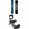 GNU Gloss-C C3 Snowboard + Bent Metal Beam Snowboard Bindings - Women's 2025