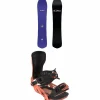 GNU Gremlin C3 Snowboard + Bent Metal Stylist Snowboard Bindings - Women's 2025