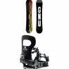 GNU GWO BTX Snowboard + Bent Metal Bolt Snowboard Bindings 2025