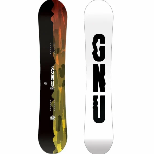 GNU GWO BTX Snowboard + Bent Metal Joint LTD Snowboard Bindings 2025