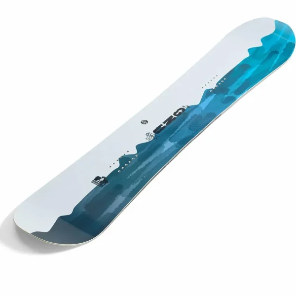 GNU GWO C3 LTD Snowboard + Bent Metal Anvil Snowboard Bindings 2025