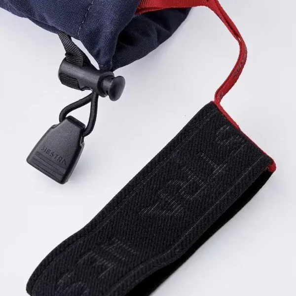Women Hestra Army Leather Heli Ski 5-Finger Gloves
