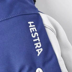 Women Hestra Army Leather Heli Ski 5-Finger Gloves