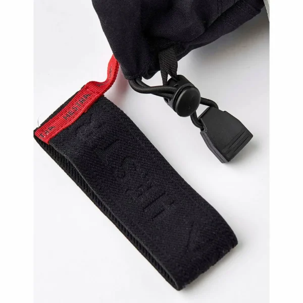 Women Hestra Army Leather Heli Ski 3-Finger Mittens