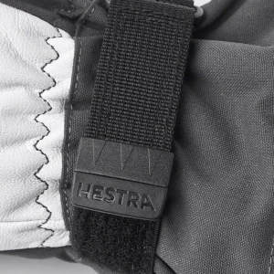 Women Hestra Army Leather Heli Ski 5-Finger Gloves