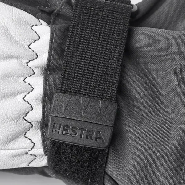Women Hestra Army Leather Heli Ski 5-Finger Gloves