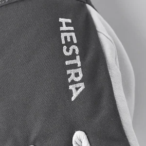 Women Hestra Army Leather Heli Ski 5-Finger Gloves