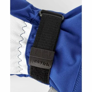 Women Hestra Army Leather Heli Ski 3-Finger Mittens