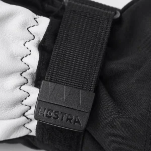 Women Hestra Army Leather Heli Ski 5-Finger Gloves