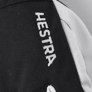 Women Hestra Army Leather Heli Ski 5-Finger Gloves