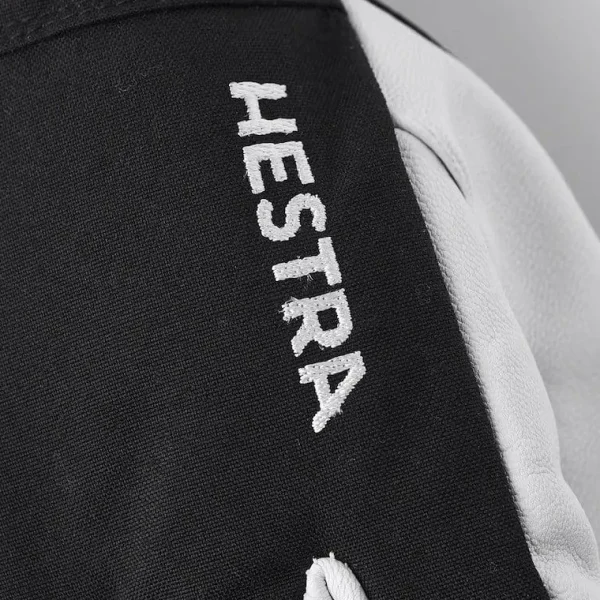 Women Hestra Army Leather Heli Ski 5-Finger Gloves