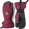 Women Hestra CZone Mountain 3-Finger Gloves