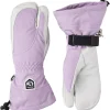Women Hestra Heli 3-Finger Mittens - Women's