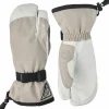 Women Hestra Powder Gauntlet 3 Finger Mittens