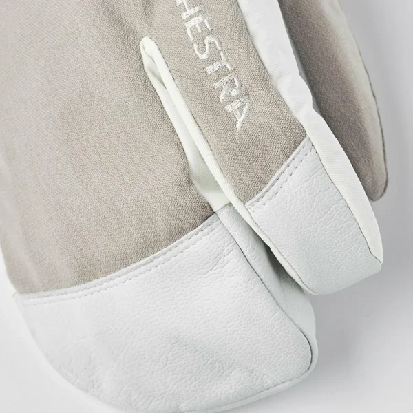 Women Hestra Powder Gauntlet 3 Finger Mittens