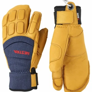 Women Hestra Vertical Cut CZone 3-Finger Mittens