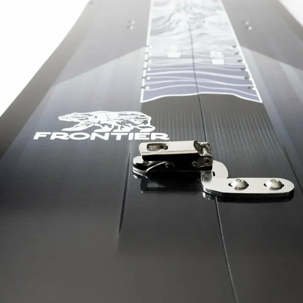 Jones Frontier Splitboard + Union Explorer Splitboard Bindings  + Nomad Universal Tail Clip Splitboard Skins 2025