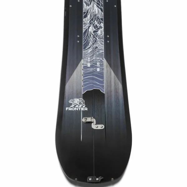 Jones Frontier Splitboard + Union Explorer Splitboard Bindings  + Nomad Universal Tail Clip Splitboard Skins 2025