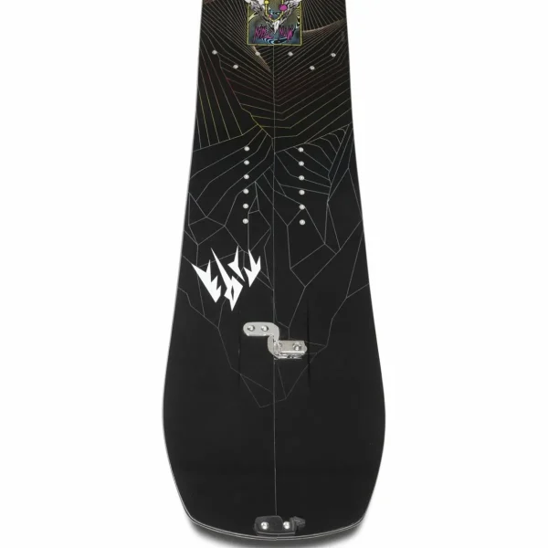 Jones Mountain Twin Splitboard + Union Charger Splitboard Bindings + Nomad Universal Tail Clip Splitboard Skins 2025