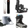 Jones Stratos Splitboard + Union Charger Pro Splitboard Bindings + Nomad Quick Tension Trim-To-Fit Skins + Nitro Skylab Boa Boots 2025
