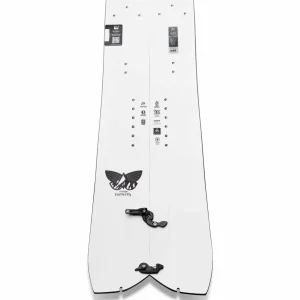Jones Ultralight Butterfly Splitboard+ Karakoram Nomad ?+ Split Interface Splitboard Bindings + Nomad Pro Universal Tail Clip Splitboard Skins 2025