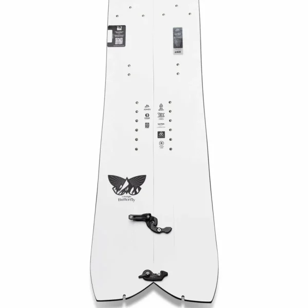 Jones Ultralight Butterfly Splitboard+ Karakoram Nomad ?+ Split Interface Splitboard Bindings + Nomad Pro Universal Tail Clip Splitboard Skins 2025