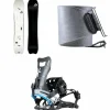 Jones Ultralight Stratos Splitboard + Nomad Pro Quick Tension Tail Clip Splitboard Skins + Karakoram Nomad + Split Interface Splitboard Bindings 2025