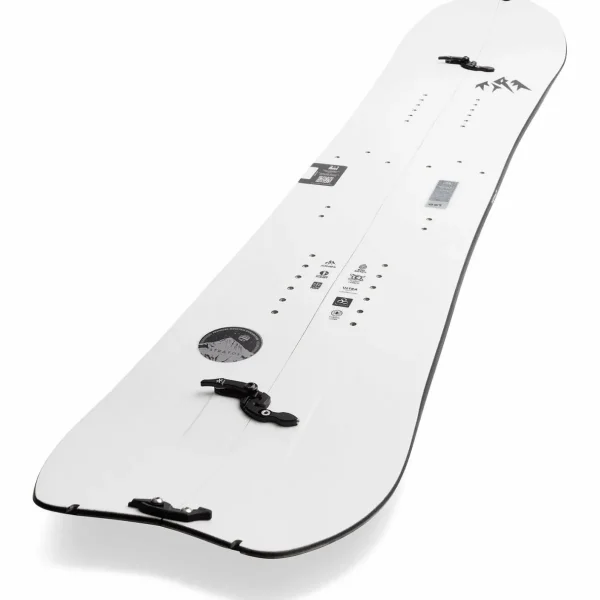 Jones Ultralight Stratos Splitboard + Karakoram X-Carbon + Split Interface Splitboard Bindings + Nomad Pro Universal Tail Clip Splitboard Skins 2025