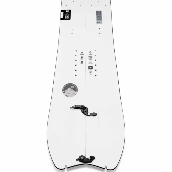 Jones Ultralight Stratos Splitboard + Karakoram X-Carbon + Split Interface Splitboard Bindings + Nomad Pro Universal Tail Clip Splitboard Skins 2025