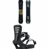 K2 Afterblack Snowboard + Formula Snowboard Bindings 2025