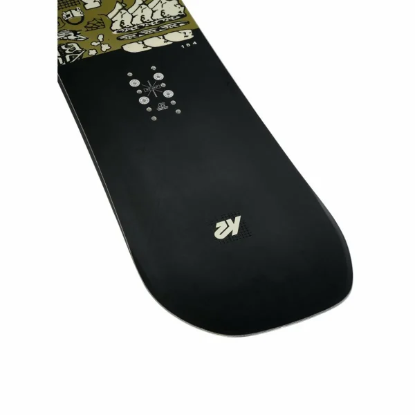 K2 Afterblack Snowboard + Formula Snowboard Bindings 2025