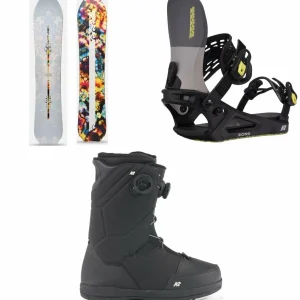 K2 Almanac Snowboard + Bond Snowboard Bindings + Maysis Snowboard Boots 2025